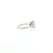 Bague 54 Bague solitaire en or blanc avec diamant taille princesse 3,00 ct 58 Facettes 2.18680