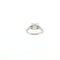Bague 54 Bague solitaire en or blanc avec diamant taille princesse 3,00 ct 58 Facettes 2.18680