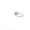 Bague 54 Bague solitaire en or blanc avec diamant taille princesse 3,00 ct 58 Facettes 2.18680