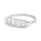 Bague 52.5 Bague rivière - Diamants taille ancienne en platine 58 Facettes ABF1493922394959A6DBB6DF4ADE9AEC