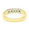 Bague 52.5 Bague en or jaune et blanc 14k, émeraudes et diamants 58 Facettes 78A836AE470A492DA0A6D54A4C88D17D