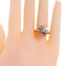 Bague 57 Bague cluster ancienne en or 18k et diamants taille rose 58 Facettes 1FBB3FC890534A269C44D6F865E33410