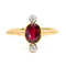 Bague 54 Bague ancienne - Rubis et diamants en or jaune 14k 58 Facettes EAC9A69896FD4E3F894718216EB4E13F