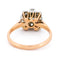 Bague 57 Bague rétro en or jaune 18 carats et platine avec diamants 58 Facettes D8723C1C4DA74C178BA364DFE08475C0