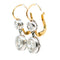 Boucles d'oreilles Boucles d’oreilles pendantes en platine et or 18k, diamants taille ancienne 58 Facettes 71E2F07267554564A79EEC66290810E4
