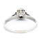 Bague 47 Bague solitaire en or blanc 18k avec diamant taille ancienne 58 Facettes 404E41F883184277BEFD7B8FD3B05EC7