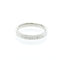 Bague Tiffany & Co. - Bijou en platine, modèle Flat 58 Facettes dxggrg85uw