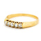 Bague 58 Bague ligne de diamants taille ancienne en or jaune 14k 58 Facettes 3A52EF8B9E8F4AA9A786FB3492D0965A