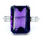 Bague 52.5 Bague cocktail Art déco en platine avec améthyste et diamants 58 Facettes 08680590B67741B99F4F0D06A2443A80