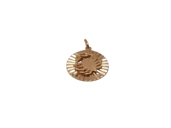 Pendentif Pendentif Scorpion en or rose 18 carats 58 Facettes #2086