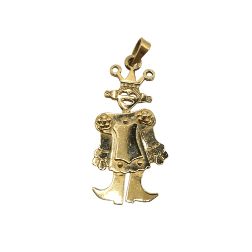 Pendentif Pendentif marionnette en or jaune 18k 58 Facettes #3607