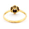 Bague 53 Bague florale en or 18k et platine, diamants taille simple et rose, époque édouardienne 58 Facettes 304FA7795AC647FFA29F901DE1F7A727