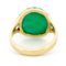 Bague 55 Adamse, C.N. - Bague solitaire en or jaune 14k avec émeraude 58 Facettes 06573269DF1B4AA79ED1C3B803CC1203