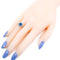 Bague 54 Bague cluster Art déco en platine avec saphir et diamants 58 Facettes A0509B793E254699AD49C1EA40CBF39B