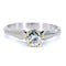 Bague 51 Bague solitaire en platine, or jaune 18k et diamant taille brillant 58 Facettes A9DFAC1A3D194C4C916D6E345A9F07E5