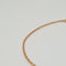 Bracelet Bracelet chaîne en or rose 18k avec émeraude 58 Facettes #4040
