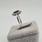 Bague 53 Bague en or blanc 18k, diamants et saphir 58 Facettes #4335