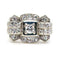 Bague 59 Bague rétro en platine et diamants 58 Facettes D7AC7C9E8C1D4282A68A7B967B814C58