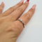 Bague 54 Solitaire - Bague en or blanc 18k 58 Facettes #4464