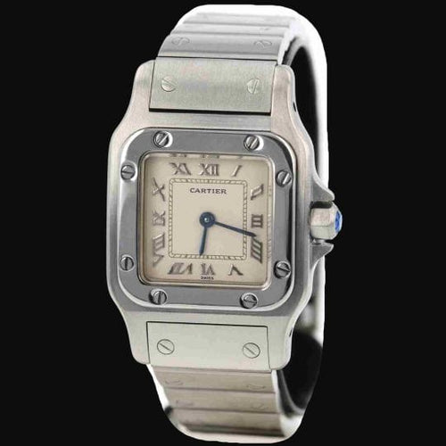 Montre Cartier - Montre Santos Galbée 58 Facettes MT47948