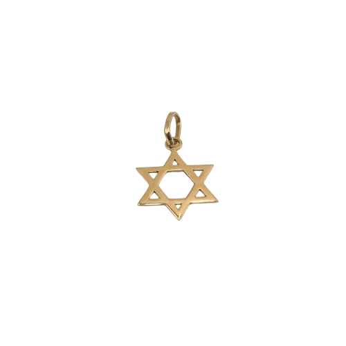 Pendentif Pendentif étoile en or jaune 18 carats 58 Facettes #4538