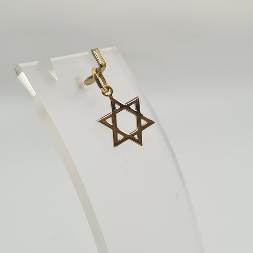 Pendentif Pendentif étoile en or jaune 18 carats 58 Facettes #4538