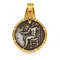 Pendentif Pendentif en or jaune 750‰ avec monnaie antique 58 Facettes B26319