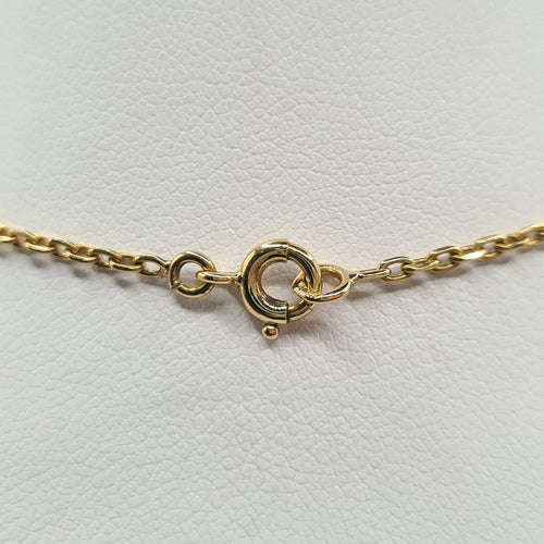 Collier Collier chaîne en or jaune 18 carats 58 Facettes #4571