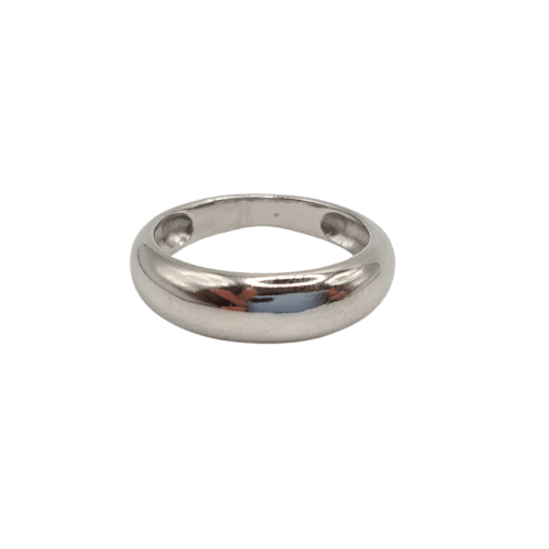 Bague 53 Bague en or blanc 18k 58 Facettes #4574