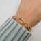 Bracelet Bracelet chaîne en or jaune 18k 58 Facettes #4839