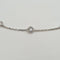 Bracelet Bracelet chaîne en or blanc 18k 58 Facettes #4842