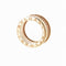 Bague 54 Bulgari B.zero1 - Bague en or rose 18 K et diamants, T54 58 Facettes 2.19354