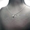 Collier SENIA - Collier solitaire en diamant, or blanc 18k 58 Facettes UKA0000169GM