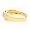 Bague 56 Bague vintage en or jaune 18 carats, saphir et diamants 58 Facettes 67719BDBE6E447E6B303A89F96C9A2EE