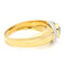 Bague 56 Bague vintage en or jaune 18 carats, saphir et diamants 58 Facettes 67719BDBE6E447E6B303A89F96C9A2EE