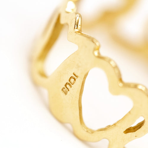 Bague TOUS - Bague Silueta en or jaune 18k 58 Facettes UKA000162SO
