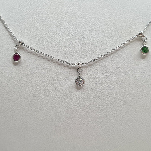 Collier Collier en or blanc 18k 58 Facettes #4920