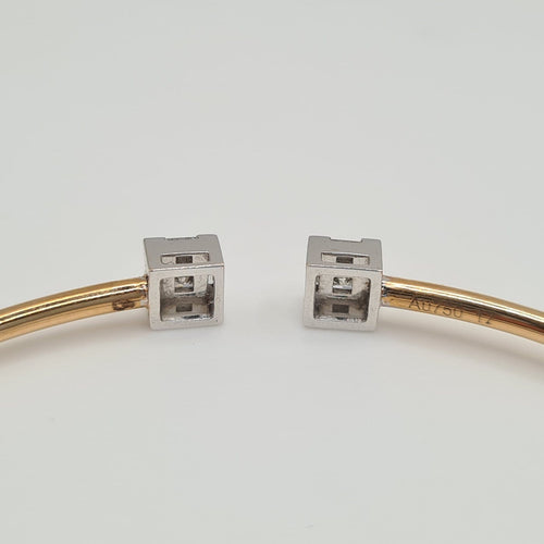 Bracelet Bracelets joncs en or rose 18 carats 58 Facettes #4955