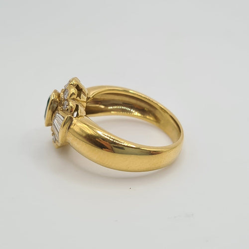 Bague 54 Bague en or jaune 18k 58 Facettes #4968