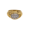 Bague Bague en or jaune 18k et diamants 58 Facettes #4978