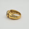 Bague Bague en or jaune 18k et diamants 58 Facettes #4978