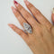 Bague 49 Bague en or blanc 18k 58 Facettes #5038