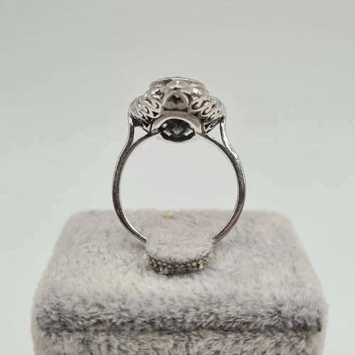 Bague 49 Bague en or blanc 18k 58 Facettes #5038