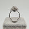 Bague 49 Bague en or blanc 18k 58 Facettes #5038