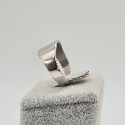 Bague en or blanc 18k 58 Facettes #5041