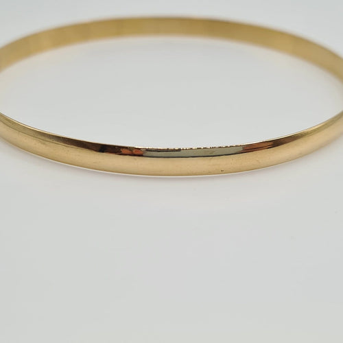 Bracelet jonc en or jaune 18 carats 58 Facettes #5065