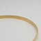 Bracelet jonc en or jaune 18 carats 58 Facettes #5065