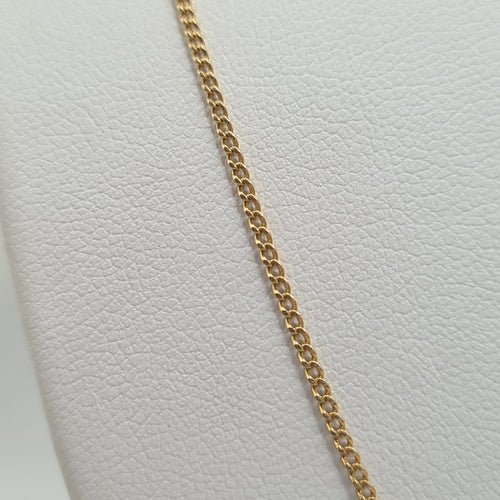 Collier chaîne en or jaune 18k 58 Facettes #BT29