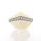 Bague 52 Bague conique en or jaune 18k et diamants 58 Facettes 2.17630