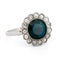 Bague 55 Bague Art déco en platine, saphir et diamants 58 Facettes 8E839DFE69BD4C69A5DE6153CFECA1BC